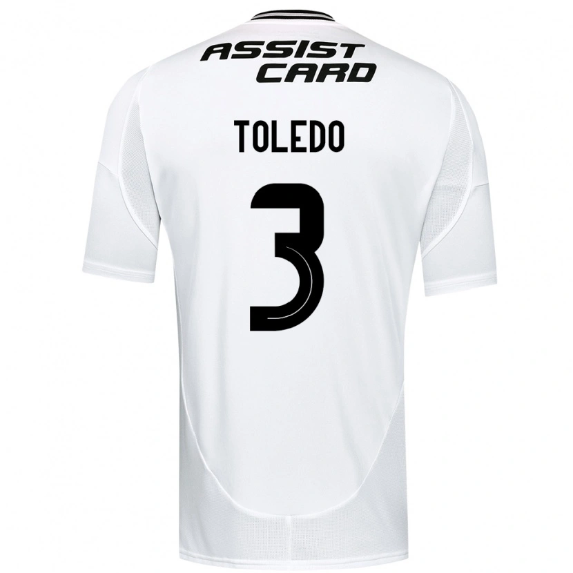 Danxen Uomo Maglia Miguel Toledo #3 Nero Bianco Giallo Kit Gara Home 2025/26 Maglietta