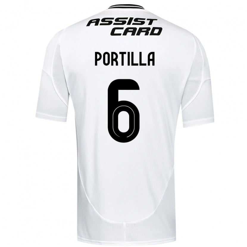Danxen Uomo Maglia Dylan Portilla #6 Nero Bianco Giallo Kit Gara Home 2025/26 Maglietta