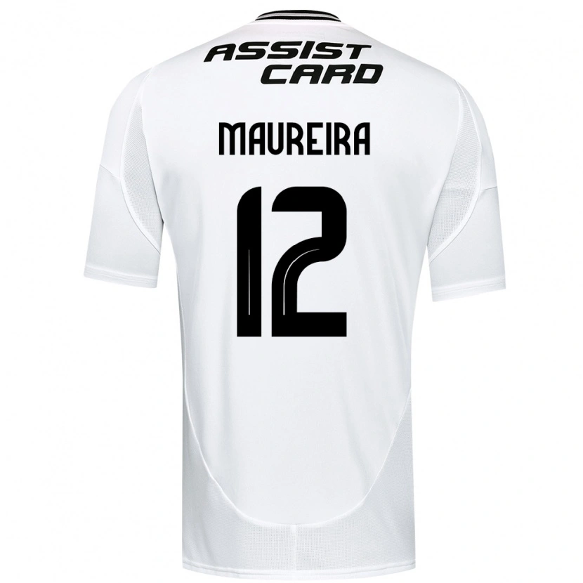 Danxen Uomo Maglia Gabriel Maureira #12 Nero Bianco Giallo Kit Gara Home 2025/26 Maglietta