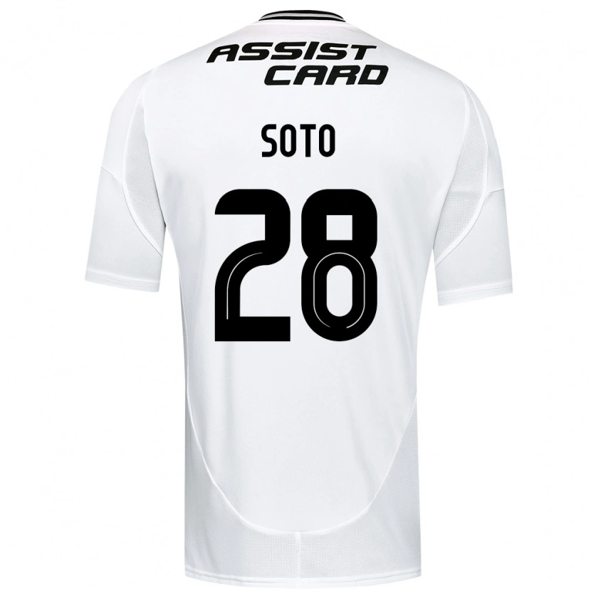 Danxen Uomo Maglia Lucas Soto #28 Nero Bianco Giallo Kit Gara Home 2025/26 Maglietta