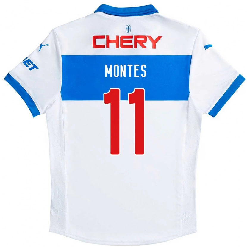 Danxen Uomo Maglia Clemente Montes #11 Nero Blu Kit Gara Home 2025/26 Maglietta