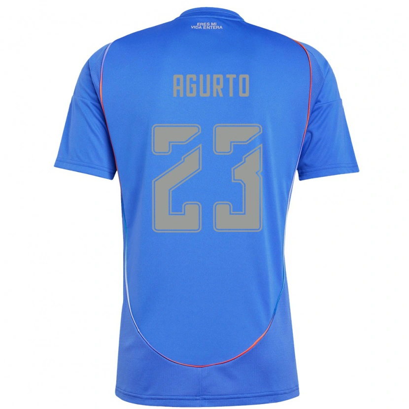 Danxen Uomo Maglia Isidora Agurto #23 Azzurro Cielo Kit Gara Home 2025/26 Maglietta
