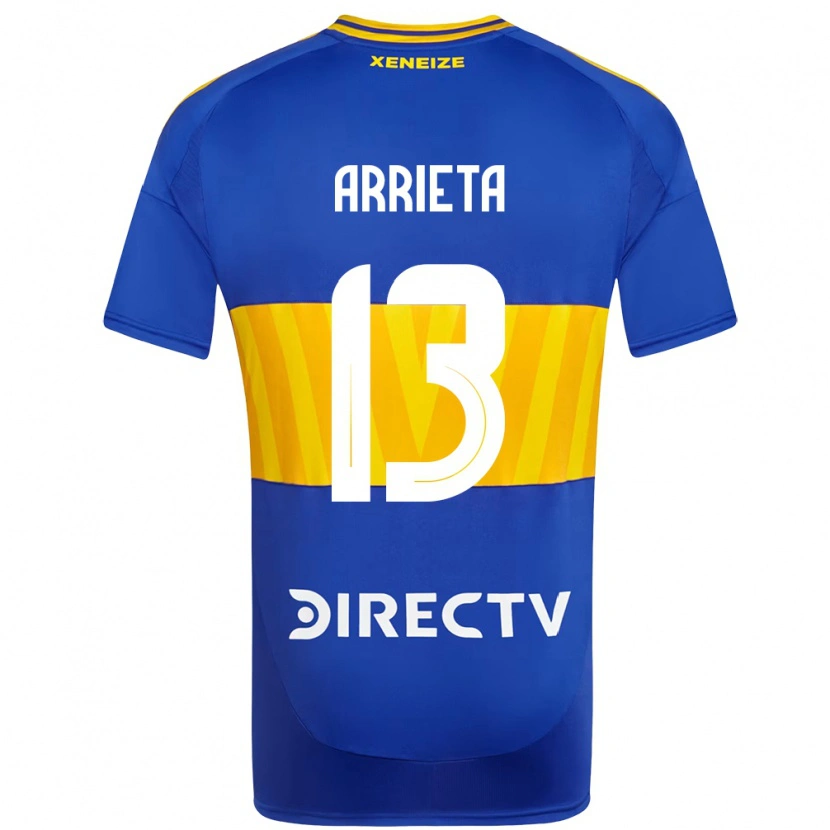Danxen Uomo Maglia Thomas Arrieta #13 Blu Royal Giallo Kit Gara Home 2025/26 Maglietta