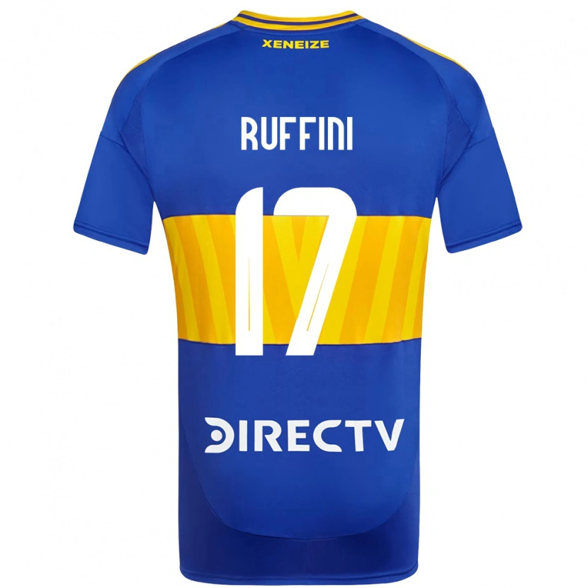 Danxen Uomo Maglia Lola Ruffini #17 Blu Royal Giallo Kit Gara Home 2025/26 Maglietta