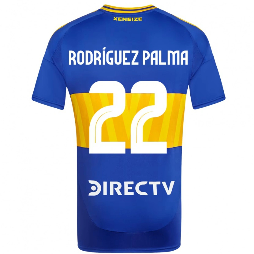 Danxen Uomo Maglia Joaquina Rodríguez Palma #22 Blu Royal Giallo Kit Gara Home 2025/26 Maglietta