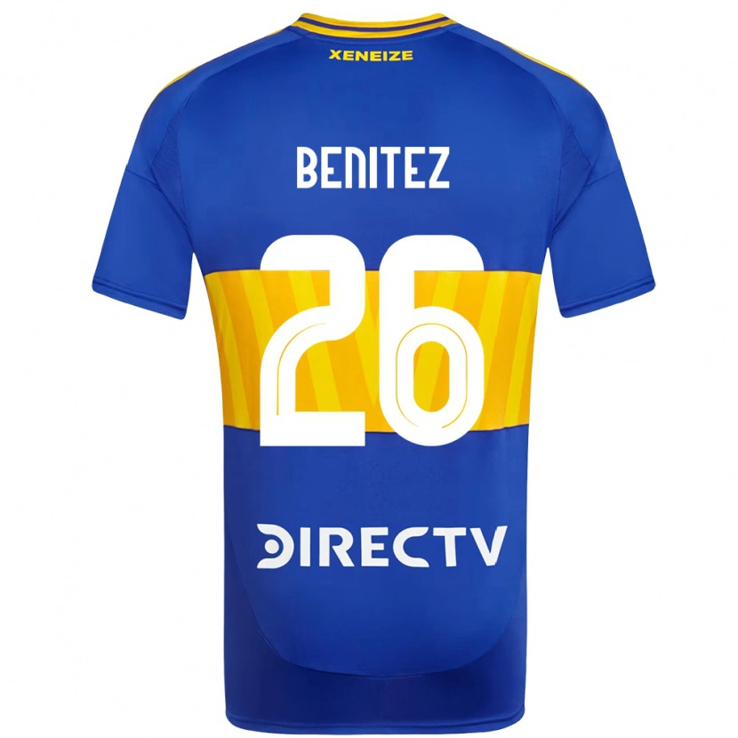Danxen Uomo Maglia Lorena Benítez #26 Blu Royal Giallo Kit Gara Home 2025/26 Maglietta