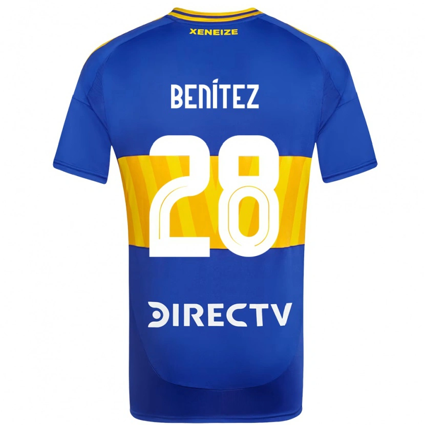 Danxen Uomo Maglia Yazmín Benítez #28 Blu Royal Giallo Kit Gara Home 2025/26 Maglietta