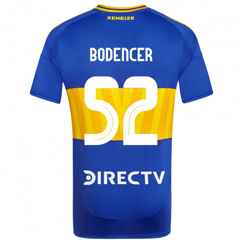 Danxen Uomo Maglia Erik Bodencer #52 Blu Royal Giallo Kit Gara Home 2025/26 Maglietta