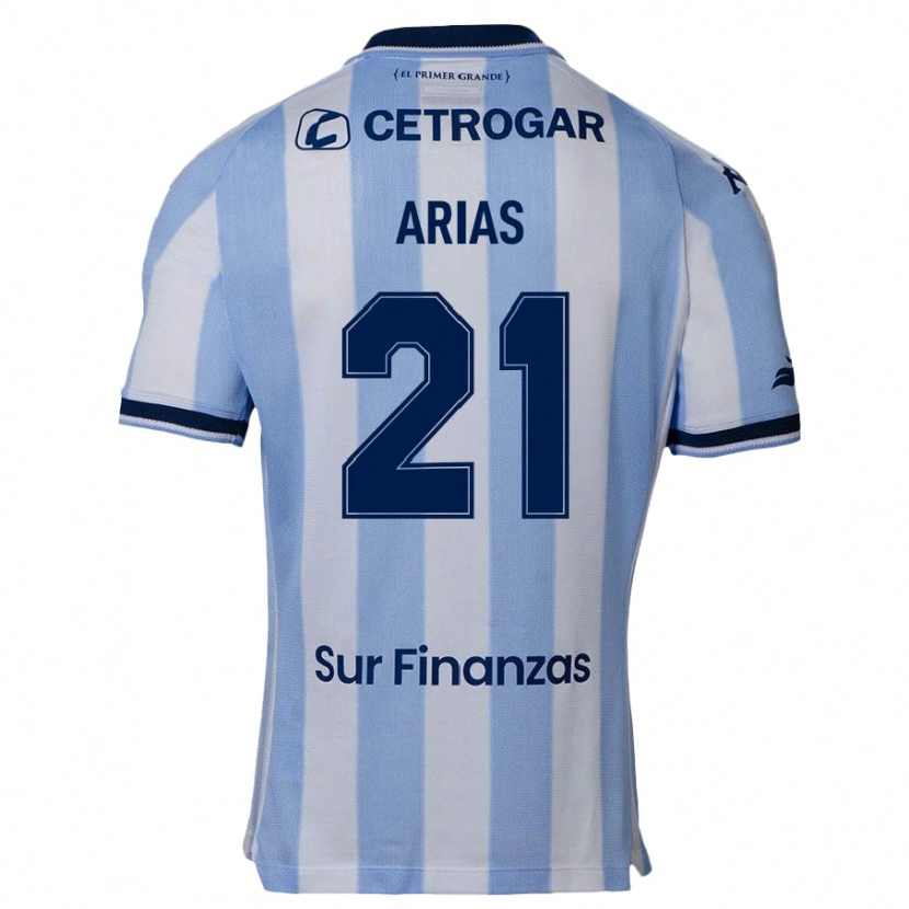 Danxen Uomo Maglia Gabriel Arias #21 Azzurro Cielo Kit Gara Home 2025/26 Maglietta