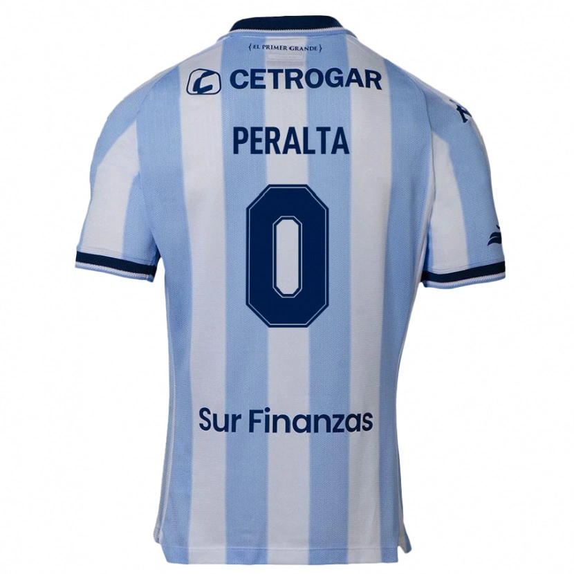 Danxen Uomo Maglia Karen Peralta #0 Azzurro Cielo Kit Gara Home 2025/26 Maglietta