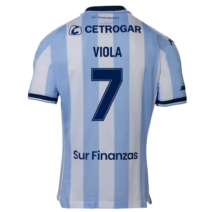 Danxen Uomo Maglia Nazarena Viola #7 Azzurro Cielo Kit Gara Home 2025/26 Maglietta
