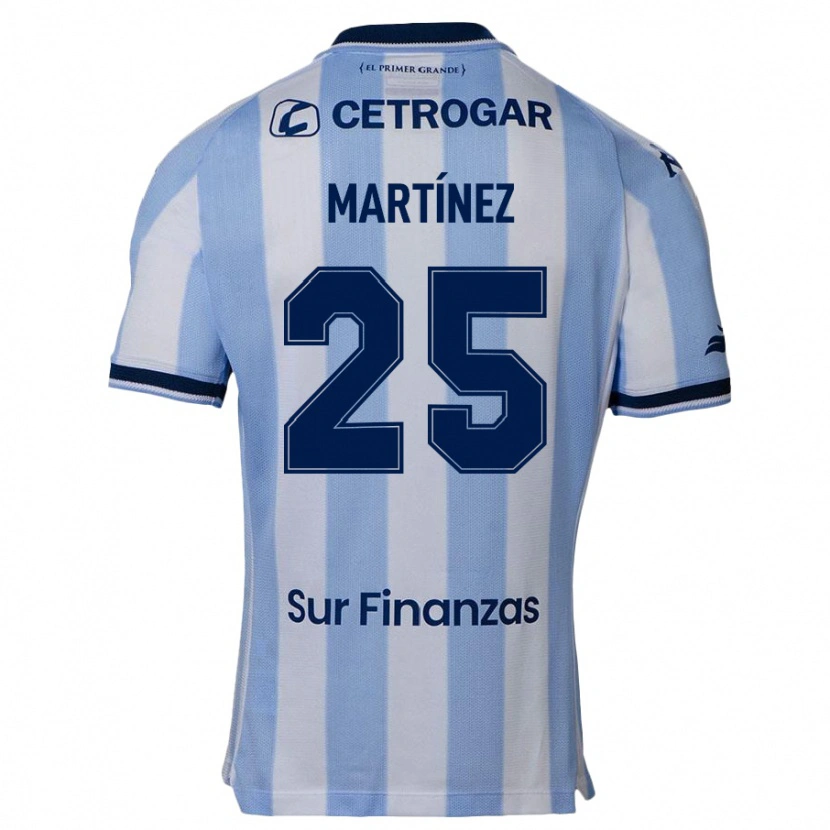 Danxen Uomo Maglia Ailén Martínez #25 Azzurro Cielo Kit Gara Home 2025/26 Maglietta