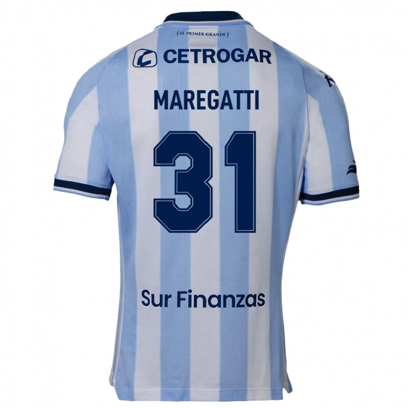 Danxen Uomo Maglia Dolores Maregatti #31 Azzurro Cielo Kit Gara Home 2025/26 Maglietta