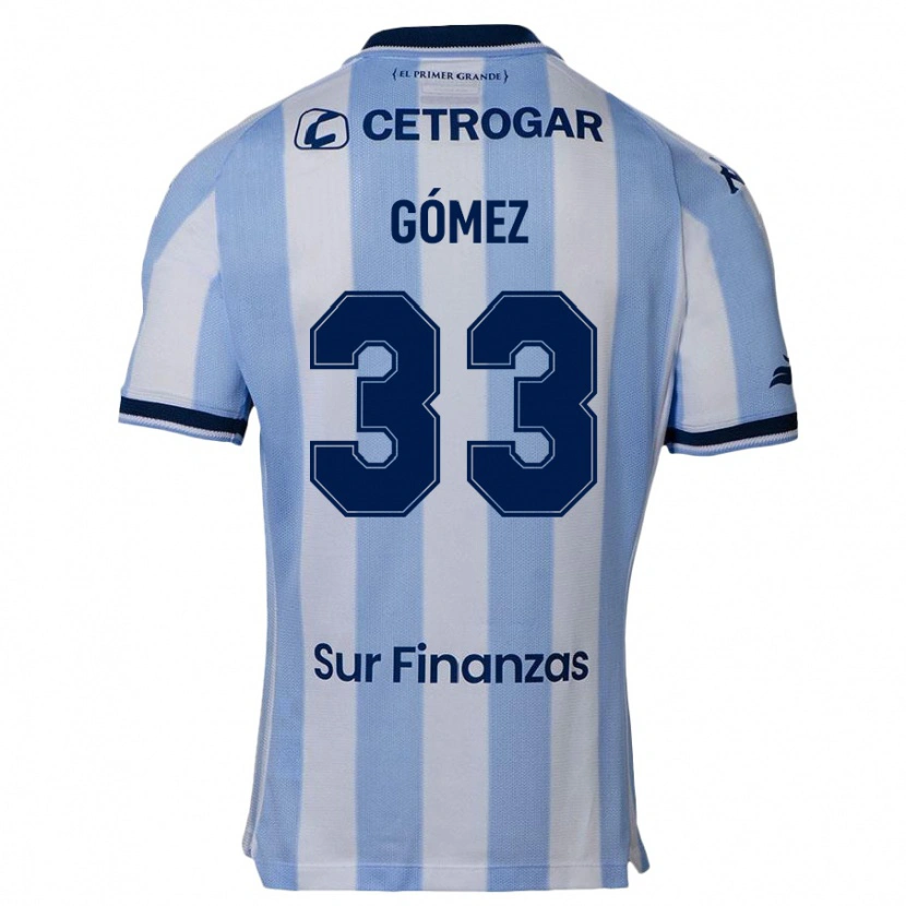 Danxen Uomo Maglia Rocío Gómez #33 Azzurro Cielo Kit Gara Home 2025/26 Maglietta