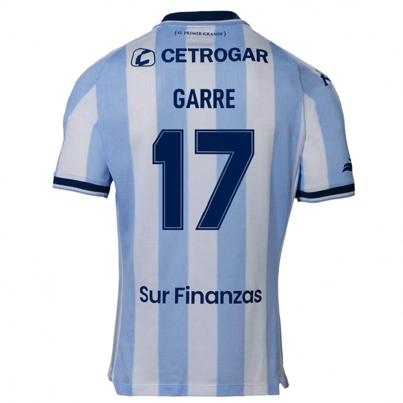 Danxen Uomo Maglia Benjamin Garre #17 Azzurro Cielo Kit Gara Home 2025/26 Maglietta