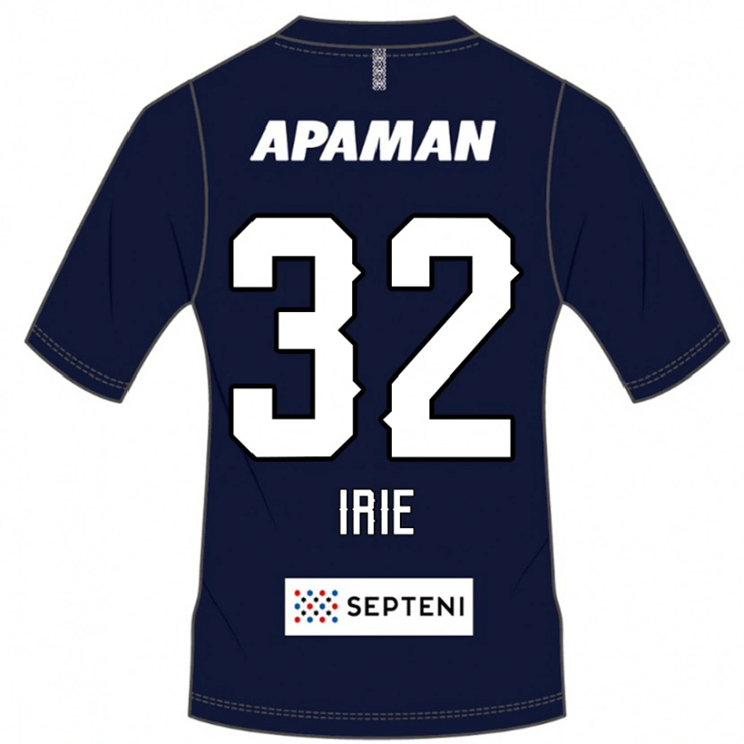 Danxen Uomo Maglia Yujin Irie #32 Blu Royal Bianco Kit Gara Home 2025/26 Maglietta