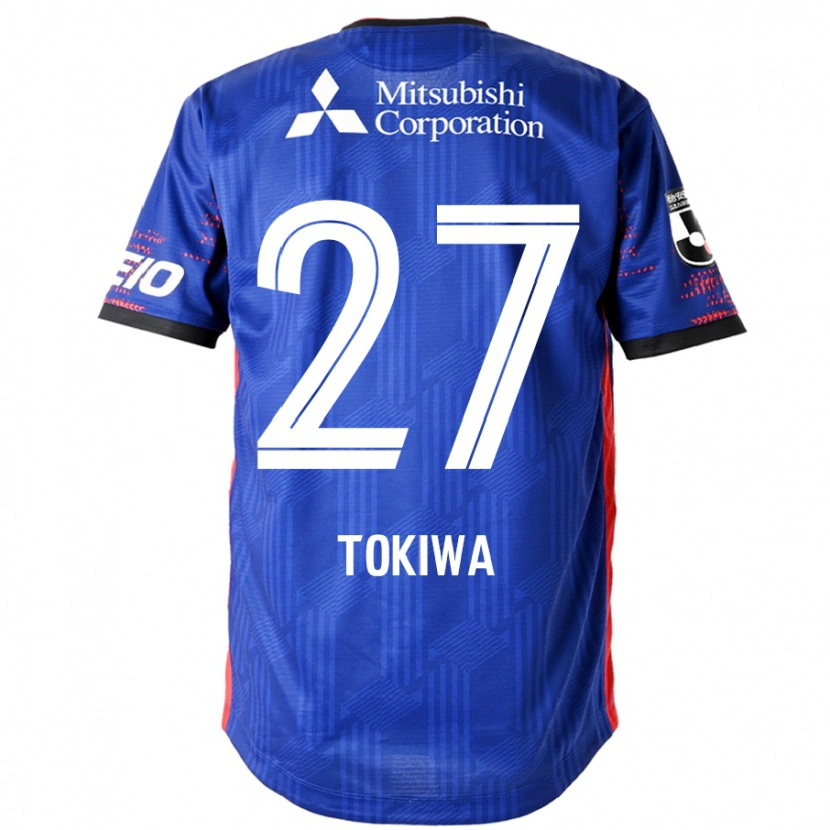 Danxen Uomo Maglia Kyota Tokiwa #27 Blu Royal Bianco Kit Gara Home 2025/26 Maglietta