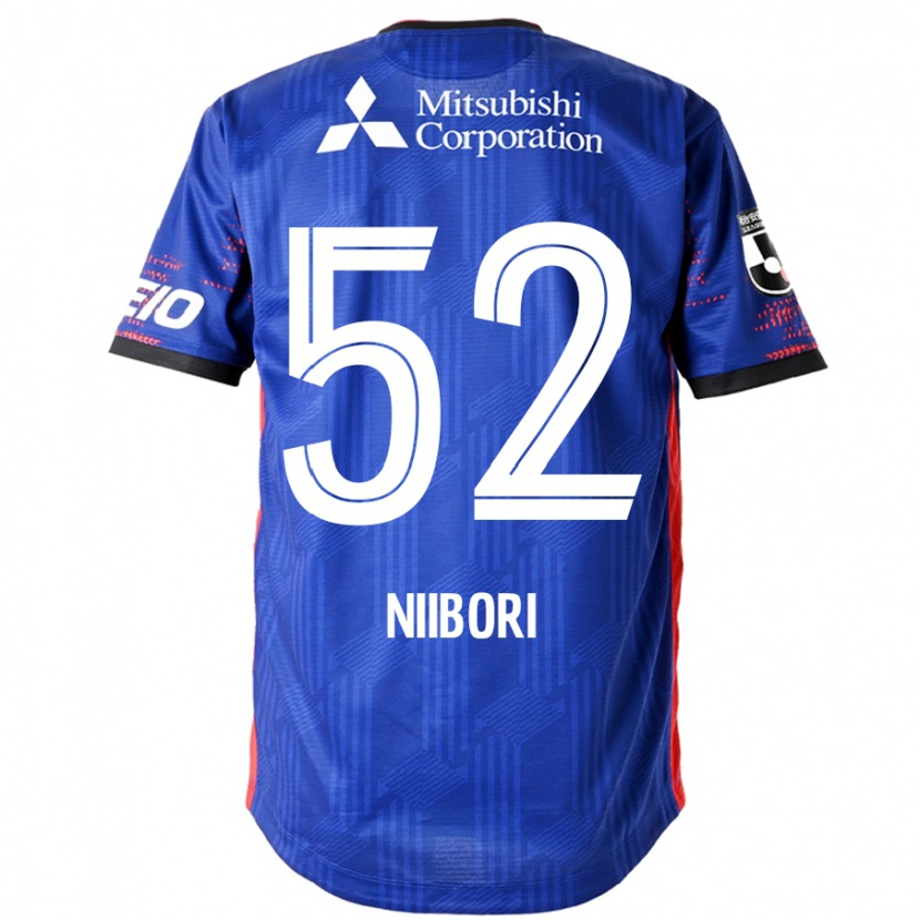Danxen Uomo Maglia Keita Niibori #52 Blu Royal Bianco Kit Gara Home 2025/26 Maglietta