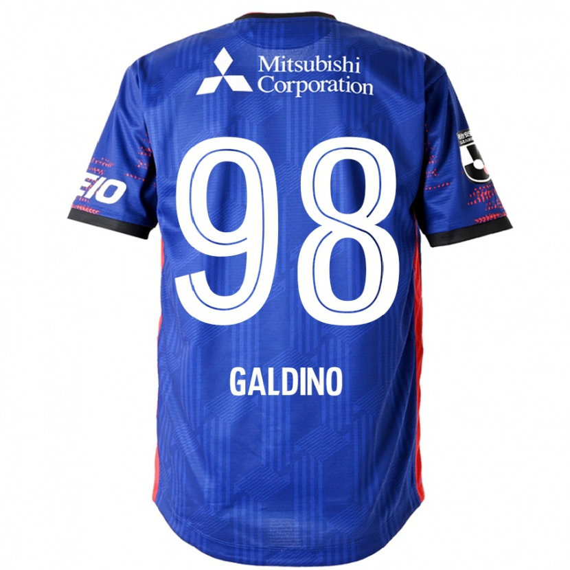 Danxen Uomo Maglia Everton Galdino #98 Blu Royal Bianco Kit Gara Home 2025/26 Maglietta