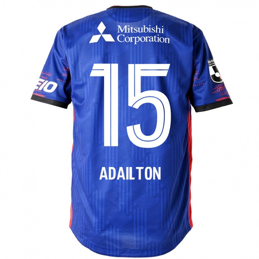 Danxen Uomo Maglia Adailton #15 Blu Royal Bianco Kit Gara Home 2025/26 Maglietta