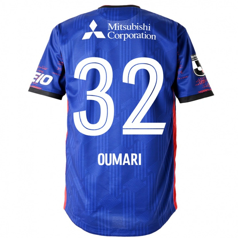 Danxen Uomo Maglia Joan Oumari #32 Blu Royal Bianco Kit Gara Home 2025/26 Maglietta