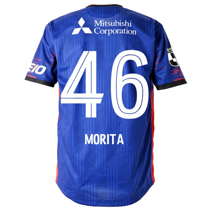 Danxen Uomo Maglia Sho Morita #46 Blu Royal Bianco Kit Gara Home 2025/26 Maglietta