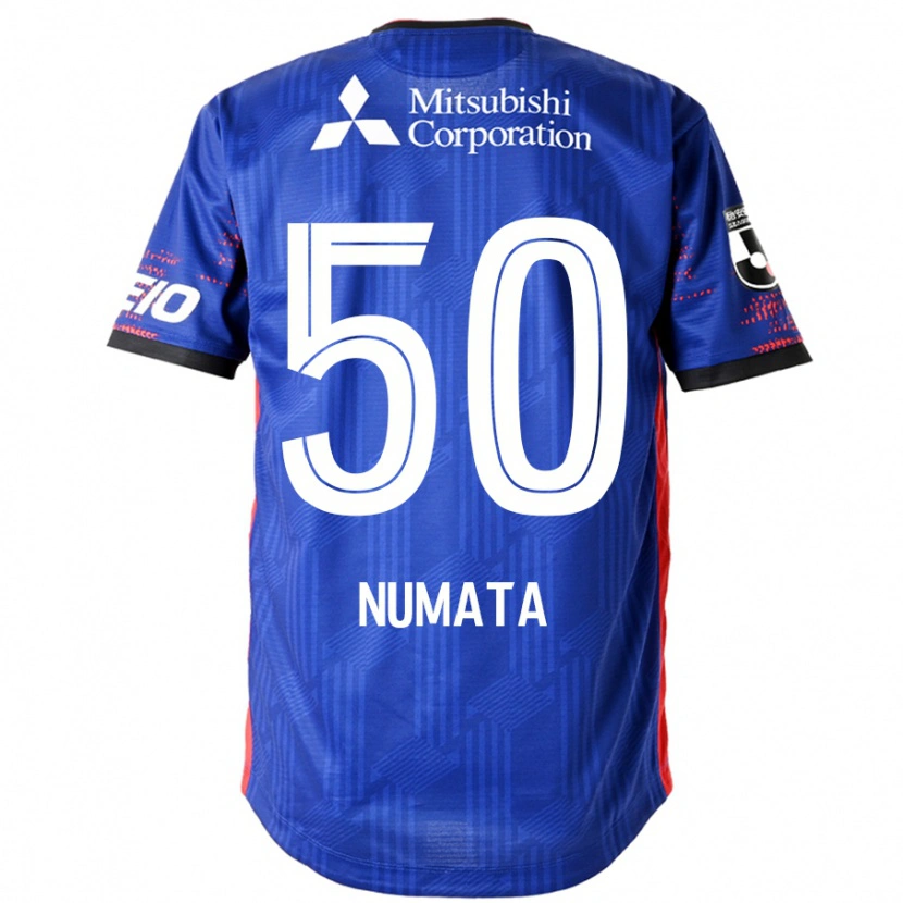 Danxen Uomo Maglia Kosei Numata #50 Blu Royal Bianco Kit Gara Home 2025/26 Maglietta