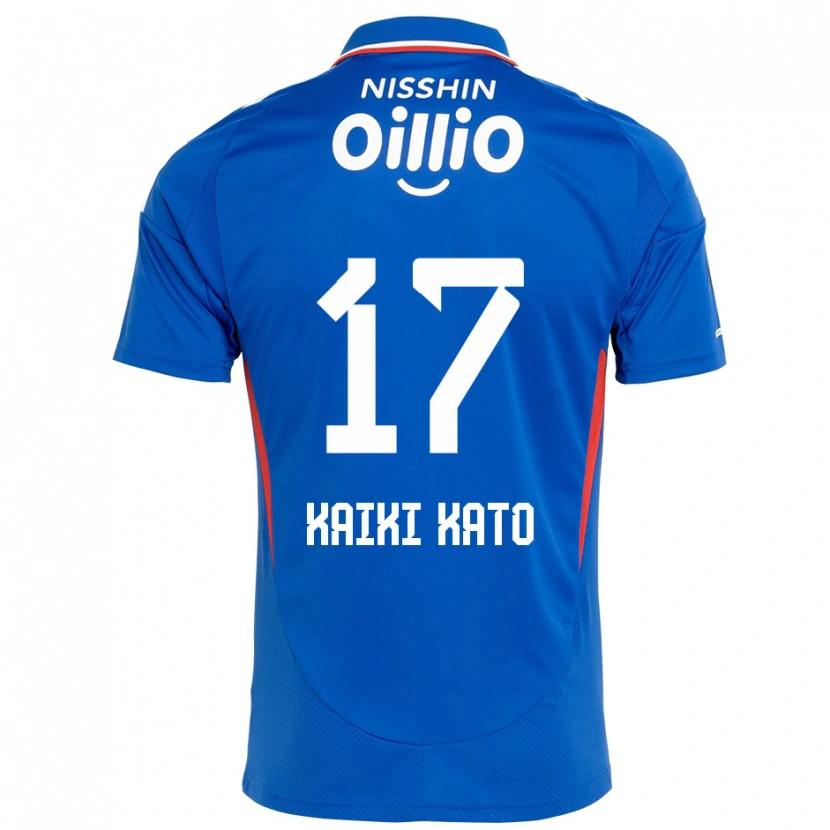 Danxen Uomo Maglia Kaiki Kato #17 Blu Royal Bianco Kit Gara Home 2025/26 Maglietta
