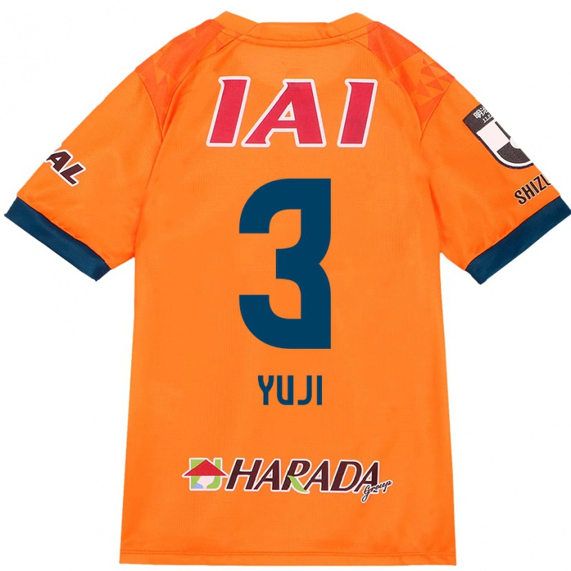 Danxen Uomo Maglia Yuji Takahashi #3 Arancione Rosso Kit Gara Home 2025/26 Maglietta
