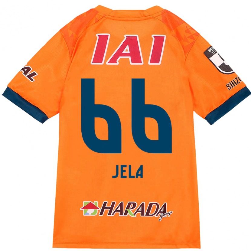 Danxen Uomo Maglia Jelani Reshaun Sumiyoshi #66 Arancione Rosso Kit Gara Home 2025/26 Maglietta
