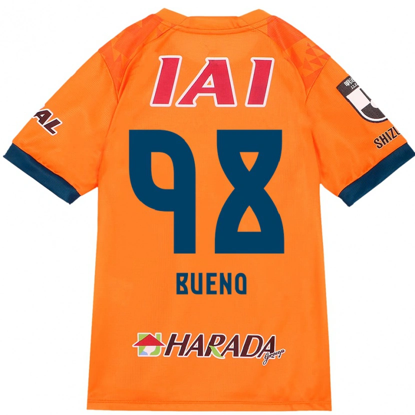 Danxen Uomo Maglia Matheus Bueno #98 Arancione Rosso Kit Gara Home 2025/26 Maglietta