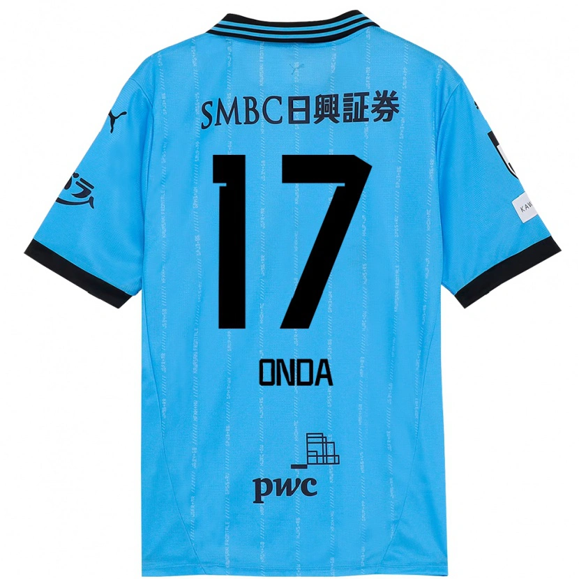 Danxen Uomo Maglia Yutaro Onda #17 Azzurro Cielo Nero Kit Gara Home 2025/26 Maglietta