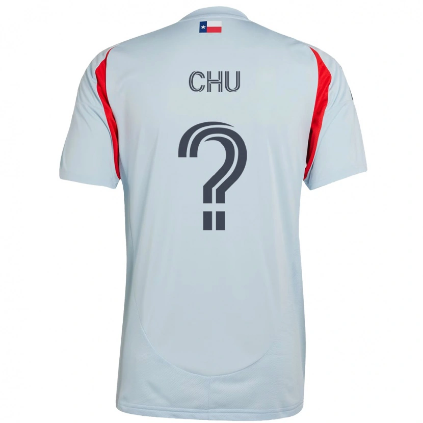 Danxen Uomo Maglia Léo Chú #0 Azzurro Chiaro Rosso Kit Gara Away 2025/26 Maglietta
