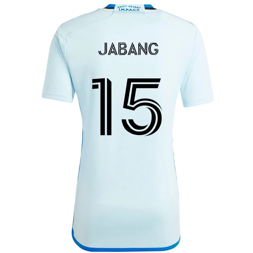 Danxen Uomo Maglia Ousman Jabang #15 Azzurro Cielo Blu Scuro Kit Gara Away 2025/26 Maglietta
