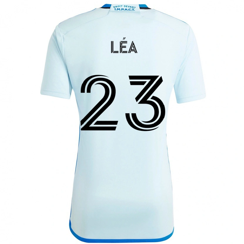 Danxen Uomo Maglia Jacques Léa #23 Azzurro Cielo Blu Scuro Kit Gara Away 2025/26 Maglietta