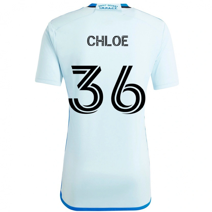 Danxen Uomo Maglia Scicchitano Chloe #36 Azzurro Cielo Blu Scuro Kit Gara Away 2025/26 Maglietta