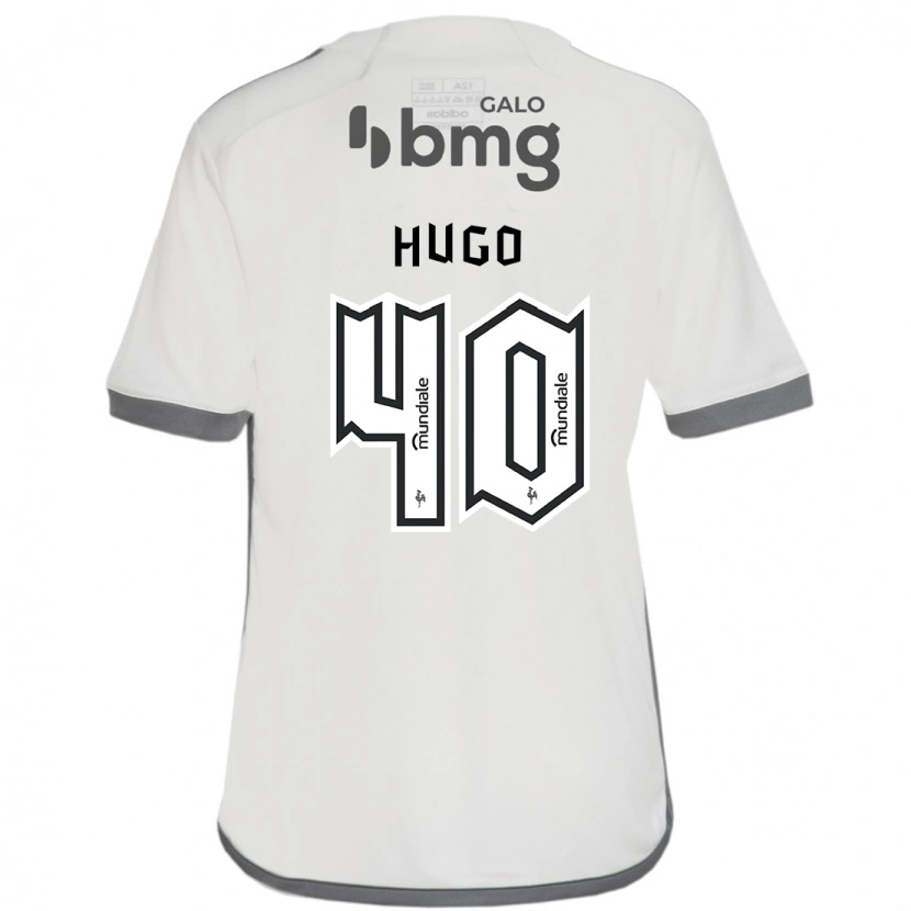 Danxen Uomo Maglia Vitinho #40 Bianco Sporco Kit Gara Away 2025/26 Maglietta