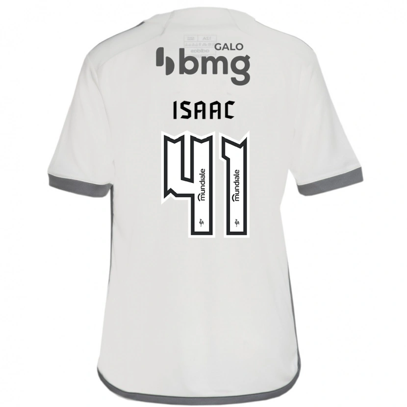 Danxen Uomo Maglia Isaac #41 Bianco Sporco Kit Gara Away 2025/26 Maglietta