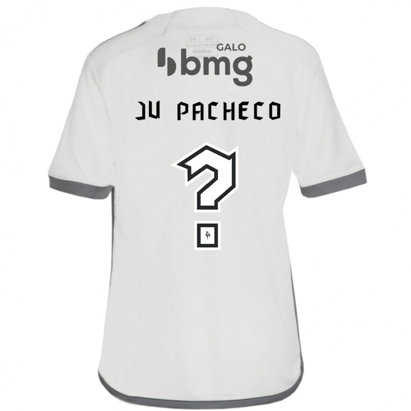 Danxen Uomo Maglia Ju Pacheco #0 Bianco Sporco Kit Gara Away 2025/26 Maglietta