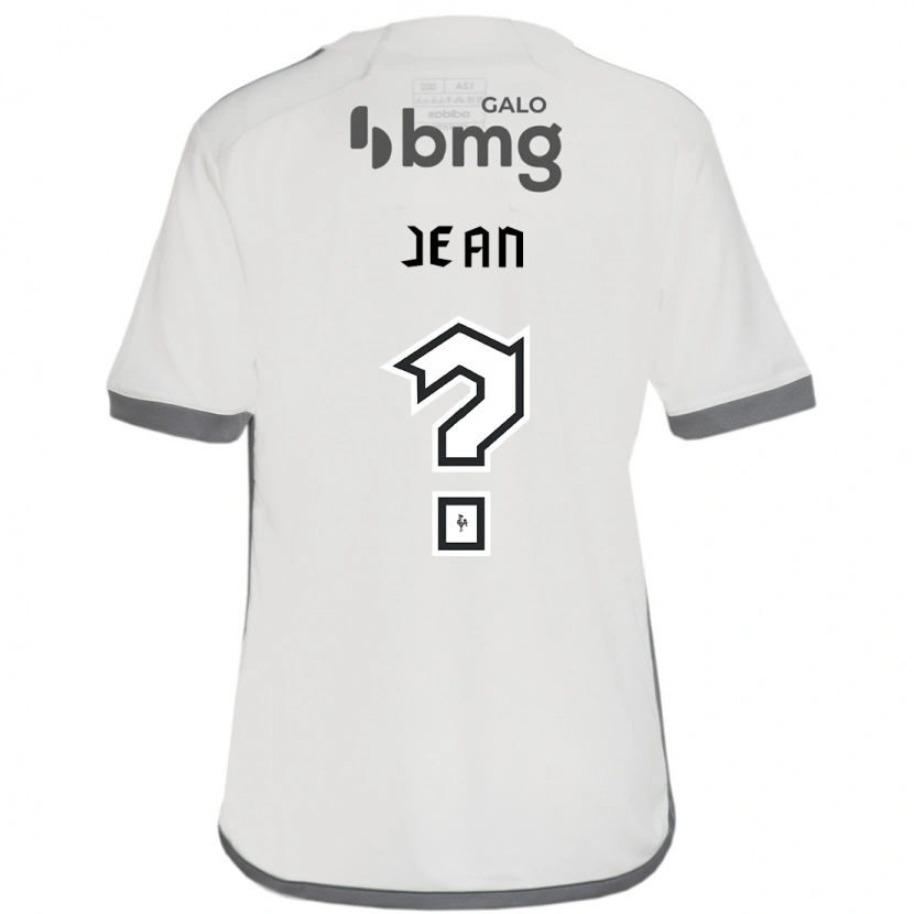 Danxen Uomo Maglia Jean #0 Bianco Sporco Kit Gara Away 2025/26 Maglietta
