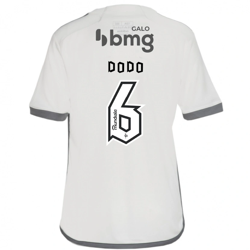 Danxen Uomo Maglia Dodo #6 Bianco Sporco Kit Gara Away 2025/26 Maglietta