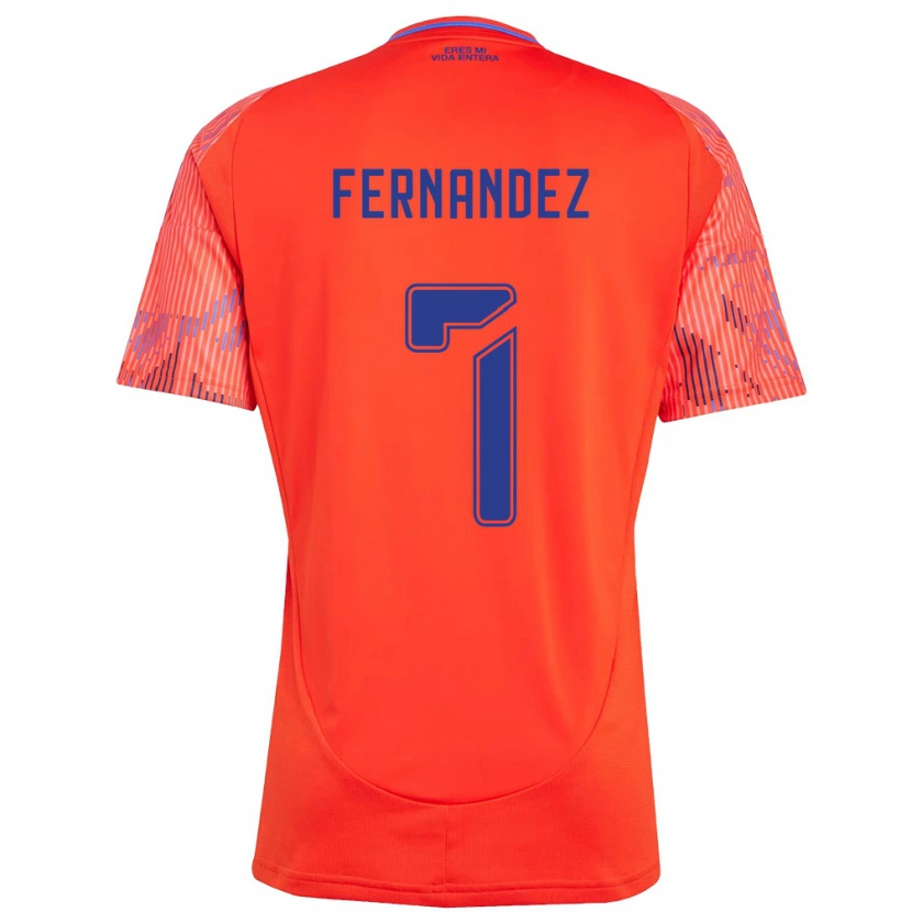 Danxen Uomo Maglia Rebeca Fernández #7 Arancione Rosso Kit Gara Away 2025/26 Maglietta