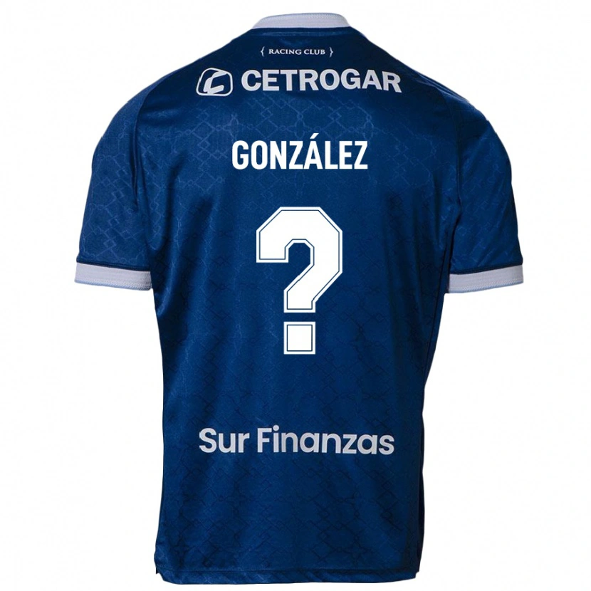Danxen Uomo Maglia David González #0 Blu Scuro Kit Gara Away 2025/26 Maglietta