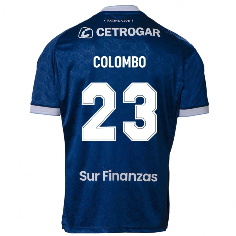 Danxen Uomo Maglia Nazareno Colombo #23 Blu Scuro Kit Gara Away 2025/26 Maglietta