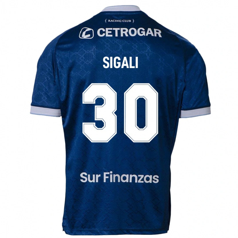 Danxen Uomo Maglia Leonardo Sigali #30 Blu Scuro Kit Gara Away 2025/26 Maglietta