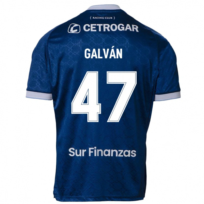 Danxen Uomo Maglia Ignacio Galvan #47 Blu Scuro Kit Gara Away 2025/26 Maglietta