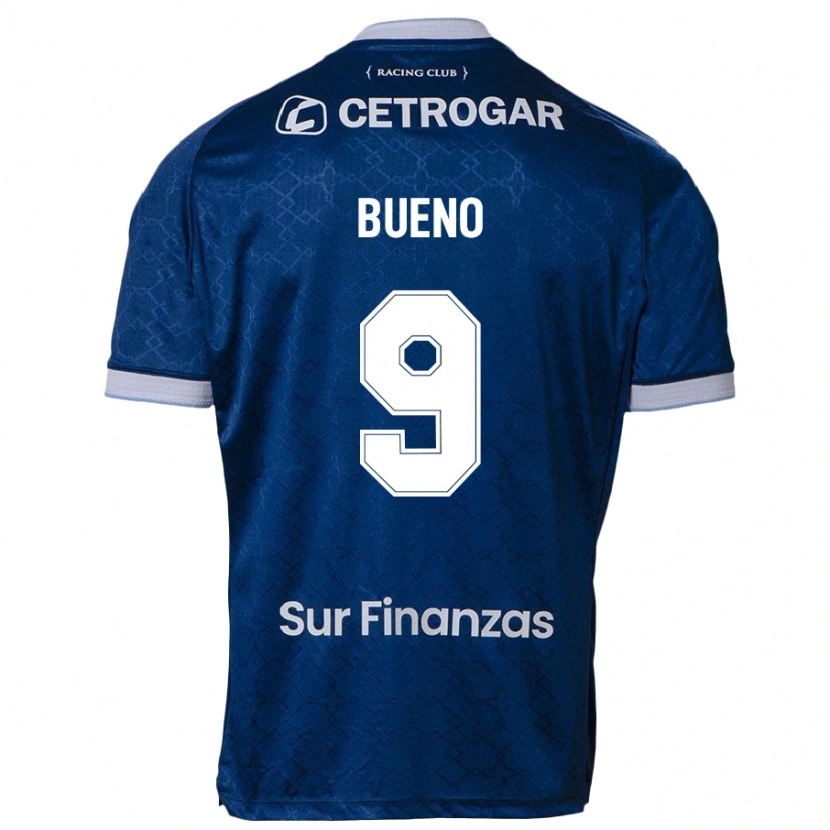 Danxen Uomo Maglia Rocío Bueno #9 Blu Scuro Kit Gara Away 2025/26 Maglietta