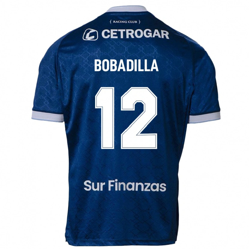 Danxen Uomo Maglia Alicia Bobadilla #12 Blu Scuro Kit Gara Away 2025/26 Maglietta
