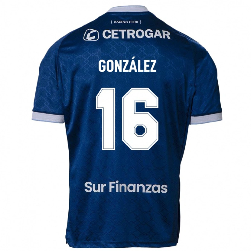 Danxen Uomo Maglia Maricel González #16 Blu Scuro Kit Gara Away 2025/26 Maglietta