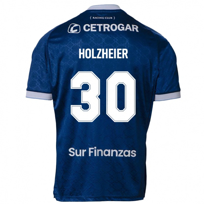 Danxen Uomo Maglia Agostina Holzheier #30 Blu Scuro Kit Gara Away 2025/26 Maglietta
